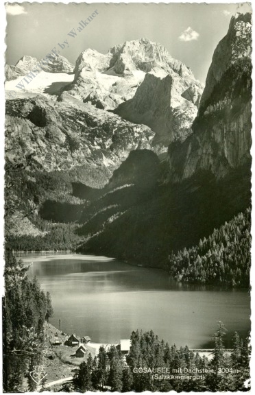 gosau, gosausee mit dachstein