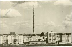 moskau, the ostankino tv tower