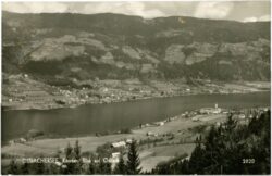 ossiachersee, blick auf ossiach