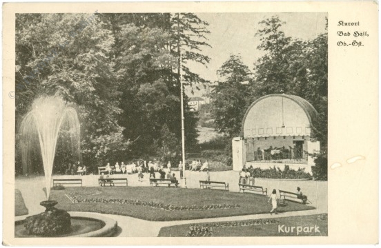 bad hall, kurpark