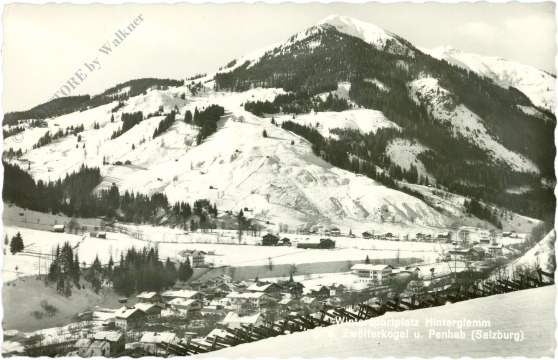 saalbach hinterglemm, gegen d. zwölferkogel und penhab
