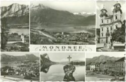 mondsee, multiansicht