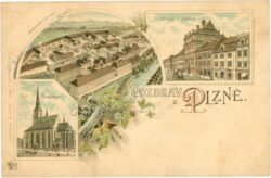 pilsen, multiansicht pilsen, multiansicht