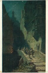 spitzweg, k.: nächtliche runde