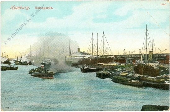 hamburg, hafenpartie
