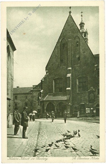 krakau, st. barbara kirche