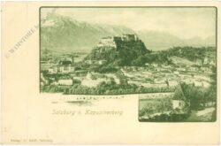 salzburg, vom kapuzinerberg