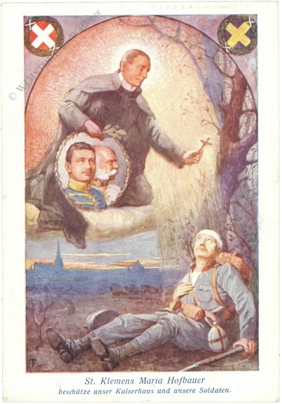 st. klemens maria hofbauer beschütze unser kaiserhaus und unsere soldaten