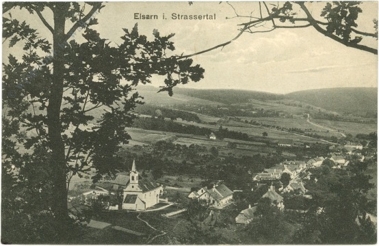 elsarn im strassertal, ortsansicht