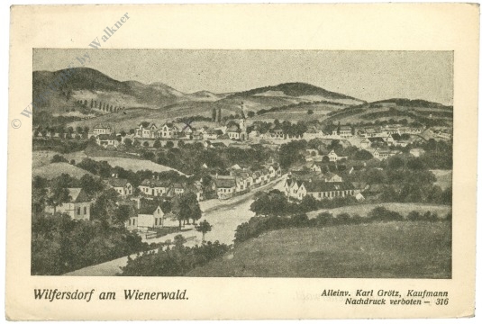wilfersdorf am wienerwald, ortsansicht