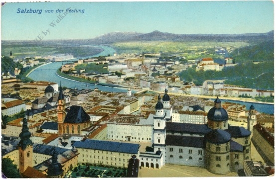 salzburg, von der festung salzburg, von der festung