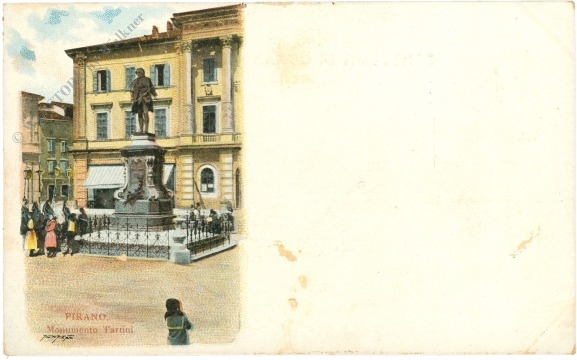 pirano, monumento tartini