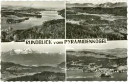 keutschach, pyramidenkogel multiansicht