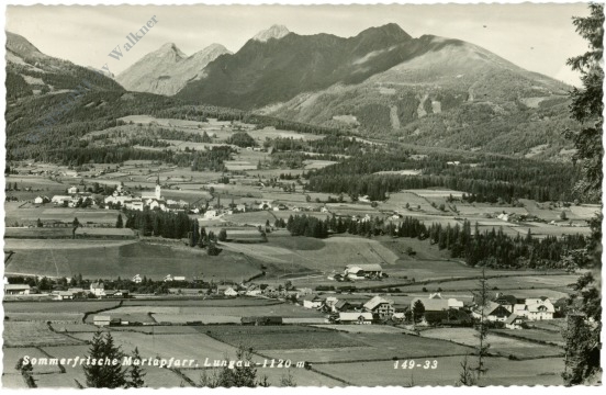mariapfarr, ortsansicht mariapfarr, ortsansicht