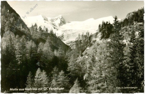 gschlöss, motiv mit gr. venediger