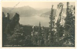 weissenbach am attersee, höllengebirge, am steig