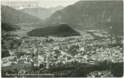 bad ischl, gegen den dachstein