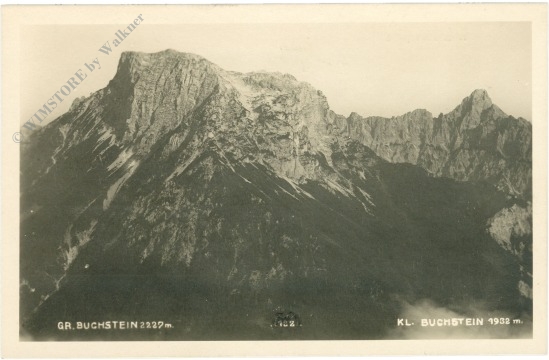 gesäuse, großer und kleiner buchstein