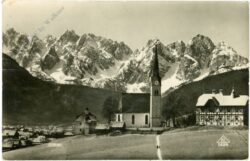 gosau, ortsansicht