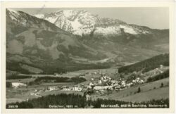 mariazell, ortsansicht mit Ötscher