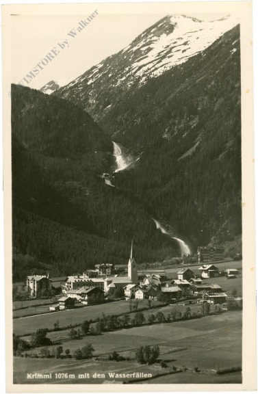 krimml, mit den wasserfällen