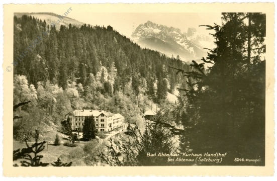 bad abtenau, kurhaus handlhof