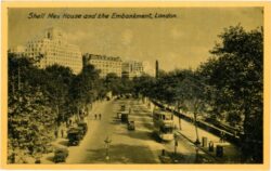 london, shell mex house and the embankment