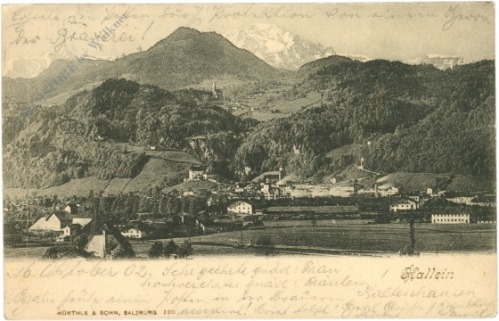 hallein, ortsansicht