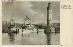 lindau, hafeneinfahrt