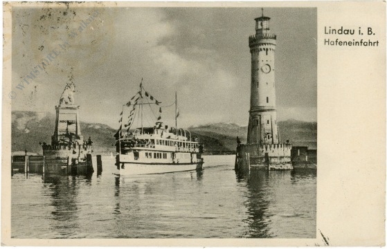 lindau, hafeneinfahrt