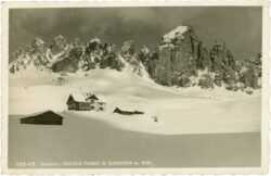 dolomiti: ospizio passo di gardena