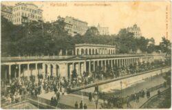 karlsbad, mühlbrunnen kolonnade