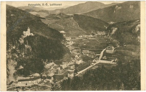 gutenstein, ortsansicht gutenstein, ortsansicht