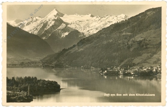 zell am see, mit dem kitzsteinhorn zell am see, mit dem kitzsteinhorn