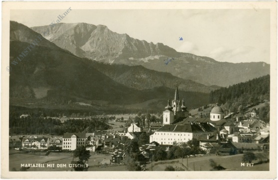 mariazell, mit dem Ötscher mariazell, mit dem Ötscher