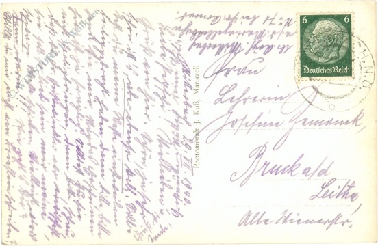 mariazell, mit dem Ötscher