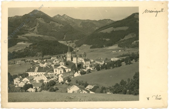 mariazell, ortsansicht