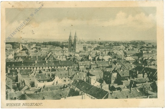 wiener neustadt, ortsansicht wiener neustadt, ortsansicht
