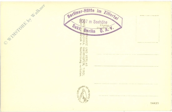 ginzling, berliner hütte mit hornkees und hornspitzen