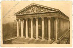 paris, madeleine church