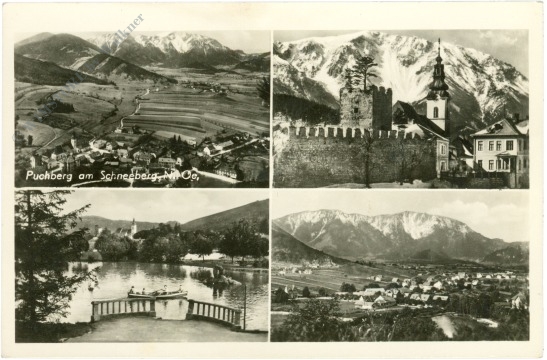 puchberg am schneeberg, multiansicht puchberg am schneeberg, multiansicht
