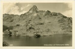 obertauern, grünwaldsee mit seekarspitze