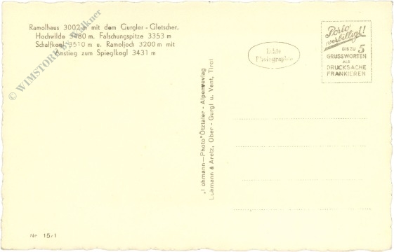 obergurgl, ramolhaus mit dem gurgler gletscher