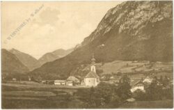 unken, bei lofer, ortsansicht