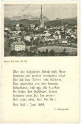 bad hall, ortsansicht