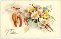 ostern, blumenstrauß