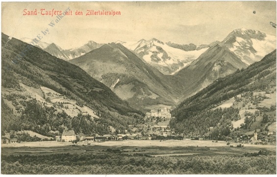 sand taufers, mit den zillertaleralpen