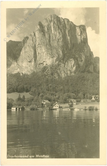 mondsee, drachenwand