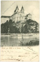 melk an der donau, ansicht