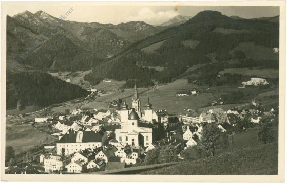 mariazell, ortsansicht